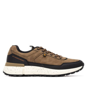 Ανδρικό sneaker XTI 144693 ταμπά με άνετη σόλα, πλευρική όψη