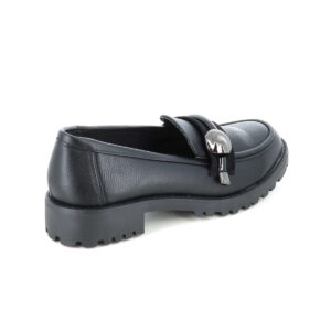 Γυναικεία ανατομικά loafers B-Soft 22116 σε μαύρο χρώμα