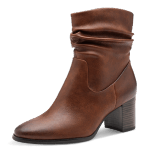 &Gamma;&upsilon;&nu;&alpha;&iota;&kappa;&epsilon;ί&alpha; &alpha;&nu;&alpha;&tau;&omicron;&mu;&iota;&kappa;ά ankle boots Marco Tozzi 25335-43-305 &sigma;&epsilon; cognac &tau;&alpha;&mu;&pi;ά &chi;&rho;ώ&mu;&alpha; &mu;&epsilon; &pi;ά&tau;&omicron; Feel Me memory foam