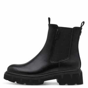 &Gamma;&upsilon;&nu;&alpha;&iota;&kappa;&epsilon;ί&alpha; &mu;&alpha;ύ&rho;&alpha; Chelsea ankle boots Marco Tozzi 2-25482-47-001 &mu;&epsilon; chunky &sigma;ό&lambda;&alpha; &kappa;&alpha;&iota; &chi;&omicron;&nu;&tau;&rho;ό block &tau;&alpha;&kappa;&omicron;ύ&nu;&iota;