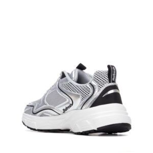 Refresh 176213 γυναικεία ανατομικά ασημί sneakers με πάτο Memory Foam