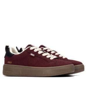 Xti 146270 ανατομικά αδιάβροχα γυναικεία sneakers σε μπορντό χρώμα με πάτο Memory Foam