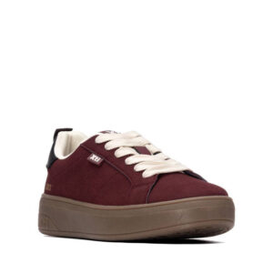 Xti 146270 ανατομικά αδιάβροχα γυναικεία sneakers σε μπορντό χρώμα με πάτο Memory Foam