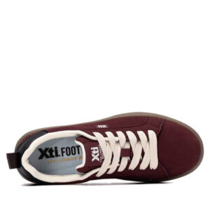 Xti 146270 ανατομικά αδιάβροχα γυναικεία sneakers σε μπορντό χρώμα με πάτο Memory Foam